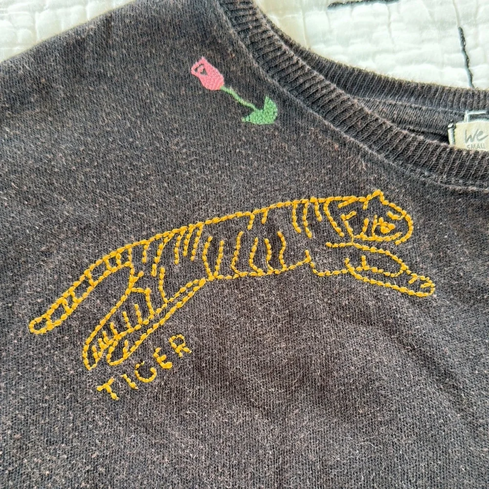 Free People Black Graphic Tee - Picture 3 of 3